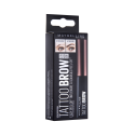 Maybelline TATTOO BROW peel-off permanent eyebrow paint (3 Dark Brown) 5g