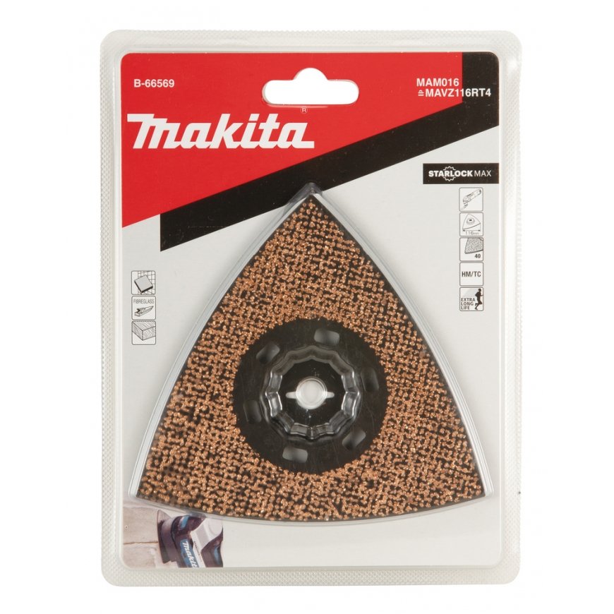 Makita B-66569 šlifuojamasis rotacinis įrankis / eksploatacinė šlifavimo medžiaga Poliravimo pagalvė – 3