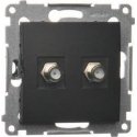 Kontakt Simon Kontaktinis asmuo Simon Simon 54 Dvigubos F tipo antenos lizdas (modulis). Individualiems įrenginiams skirti juodi Kontakt Simon Kontaktinis asmuo Simon Simon 54 Dvigubos F tipo antenos lizdas (modulis). Individualiems įrenginiams skirti juodi