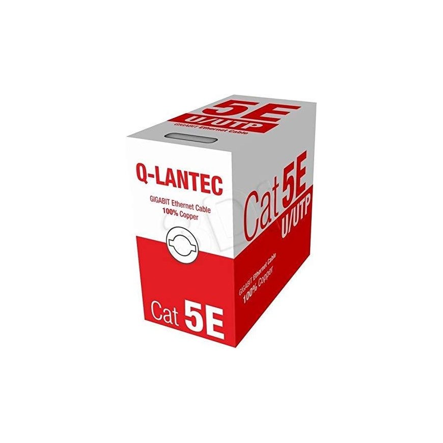A-LAN KIU5PVC305NC networking kabelis 305 m Cat5e U/UTP (UTP) Pilkas – 5