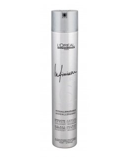 Odorless hairspray with strong fixation L'oreal Professionnel Infinium Pure Strong 500 ml