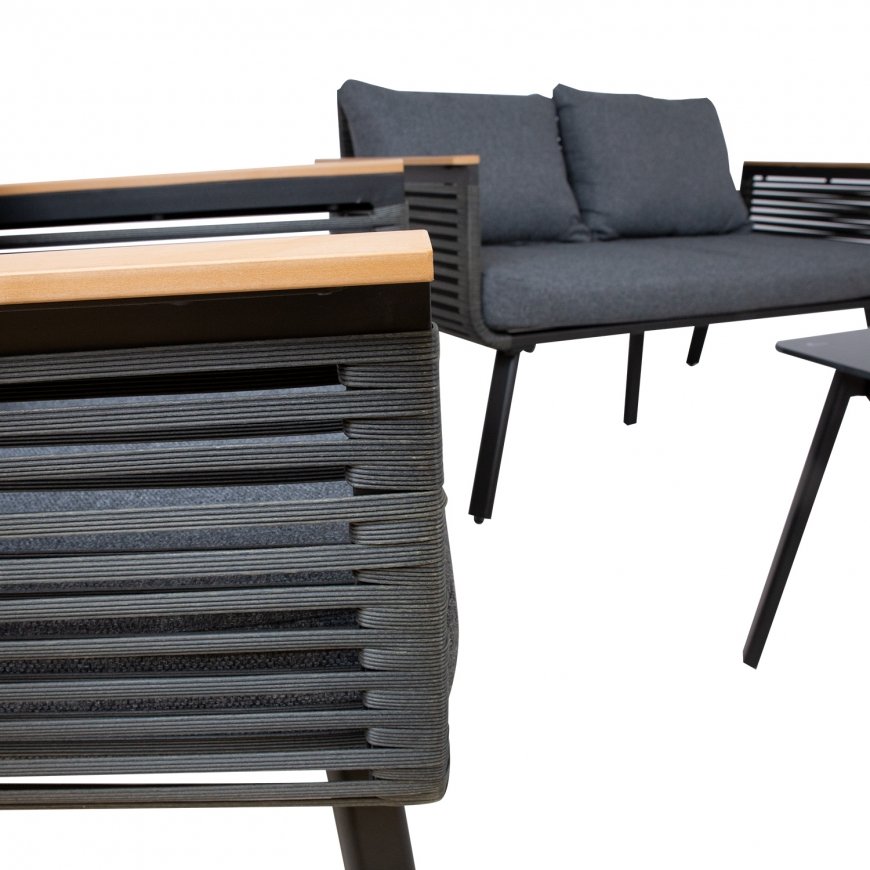Garden furniture set MALAGA table, sofa and 2 chairs – 2