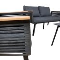 Garden furniture set MALAGA table, sofa and 2 chairs