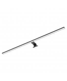Ceiling lamp Orno NORTES LED 18W ceiling lamp, 1600 lm above the mirror, 4000K, 100 cm long, aluminum, black color AD-OM-6209L4/