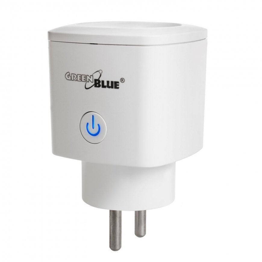 div class"int_ce_html"Remote GreenBlue WiFi socket, Android / iOS / Alexa / Google Home, energy consumption, timer, max 3680W, t