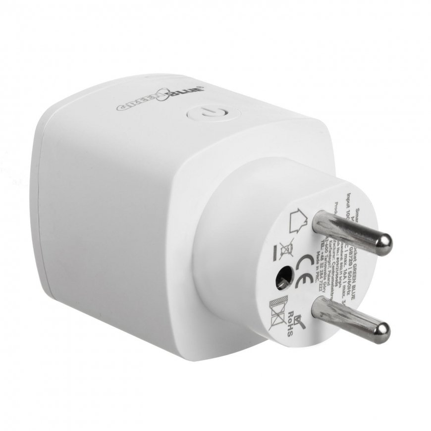 div class"int_ce_html"Remote GreenBlue WiFi socket, Android / iOS / Alexa / Google Home, energy consumption, timer, max 3680W, t – 2