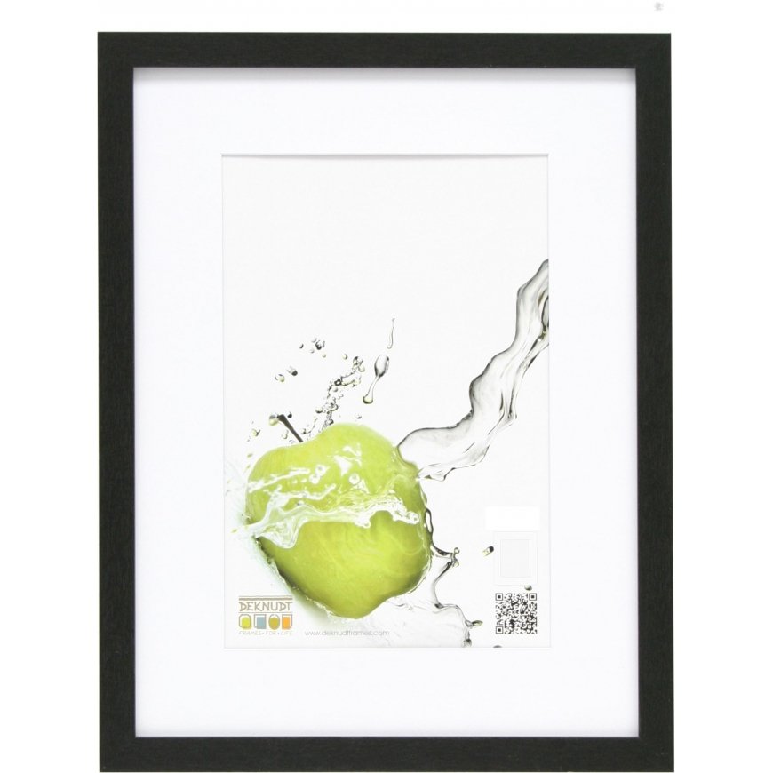 Photo frame Deknudt S66KF2 P1 30x40 wooden black
