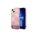 Guess GUHCP14MHGJGHP iPhone 14 Plus 6.7 Inch Pink/Pink Hard Case Jungle Collection Guess GUHCP14MHGJGHP iPhone 14 Plus 6.7 Inch Pink/Pink Hard Case Jungle Collection