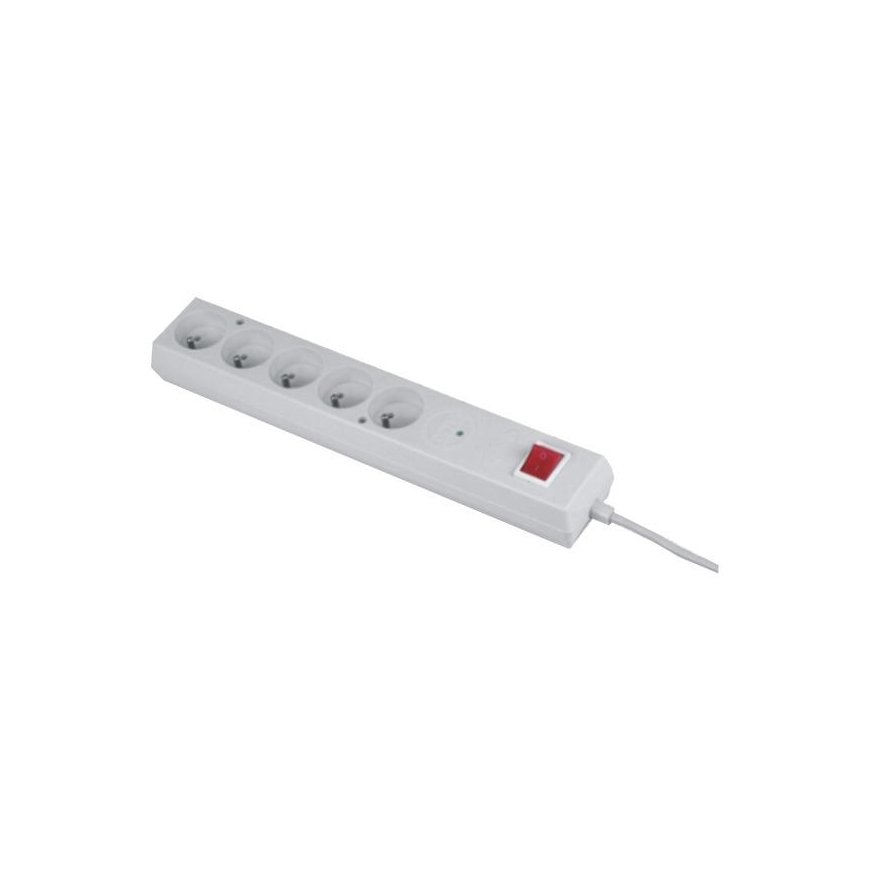 Orno Surge protection with switch 5x2P + Z, 1.5 m cable – 2