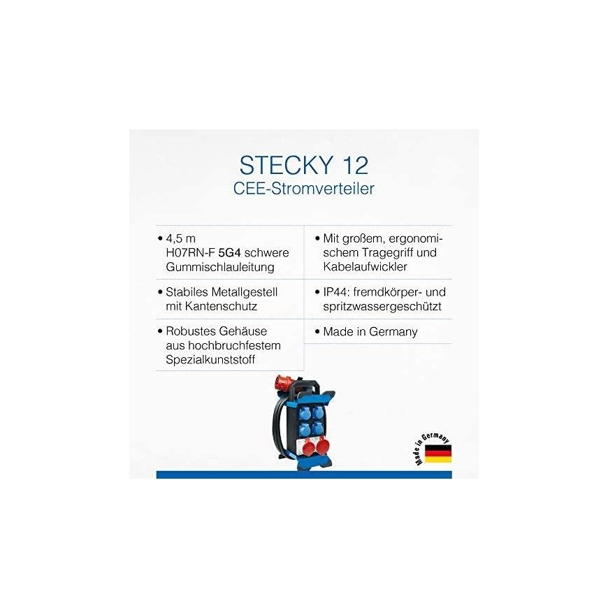 Elektros paskirstymo dėžė AS-SCHWABE Stecky 12 – 5