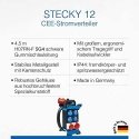 Electrical distribution box AS-SCHWABE Stecky 12 Electrical distribution box AS-SCHWABE Stecky 12