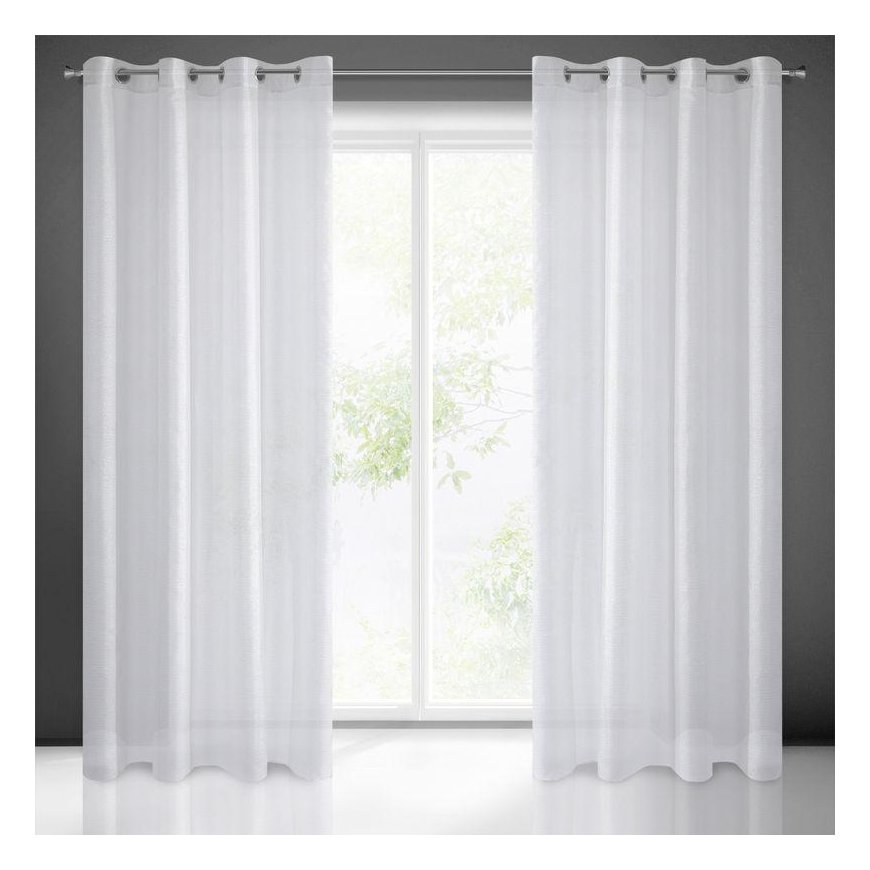 Eurofirany FIR / ARLONA / B + SRE 140X250 TRANS Dieninės užuolaidos