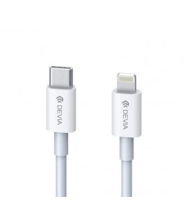 Devia Smart Series PD Cable for Type-C to Lightning (MFI) 18W White