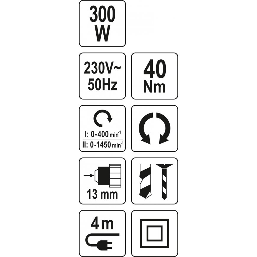 YATO YT-82060 elektrinis suktuvas - gręžtuvas 13mm 40Nm – 4