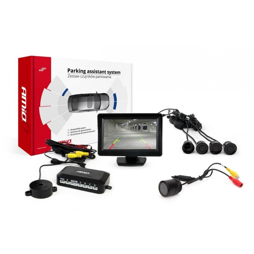 Amio Parking sensor kit tft01 4