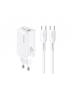 Usams MT 1x USB-A charger 2x USB-C 3 A (MTXLOGTC02)