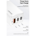 Usams MT 1x USB-A charger 2x USB-C 3 A (MTXLOGTC02)