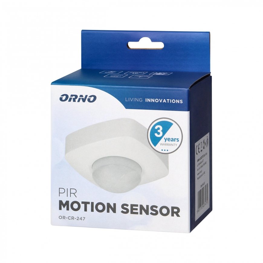 Orno Oro judesio jutiklis 360 ° 2000W (OR-CR-247) – 3