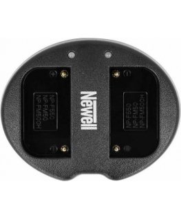 Newell Camera Charger Newell Dual Channel SDC-USB Charger for NP-F550, FM50, FM500H Batteries
