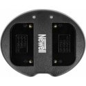 Newell Camera Charger Newell Dual Channel SDC-USB Charger for NP-F550, FM50, FM500H Batteries