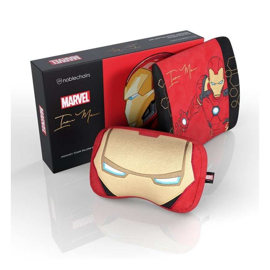 Noblechairs Memory Foam Cushion-Set - Iron Man Edition