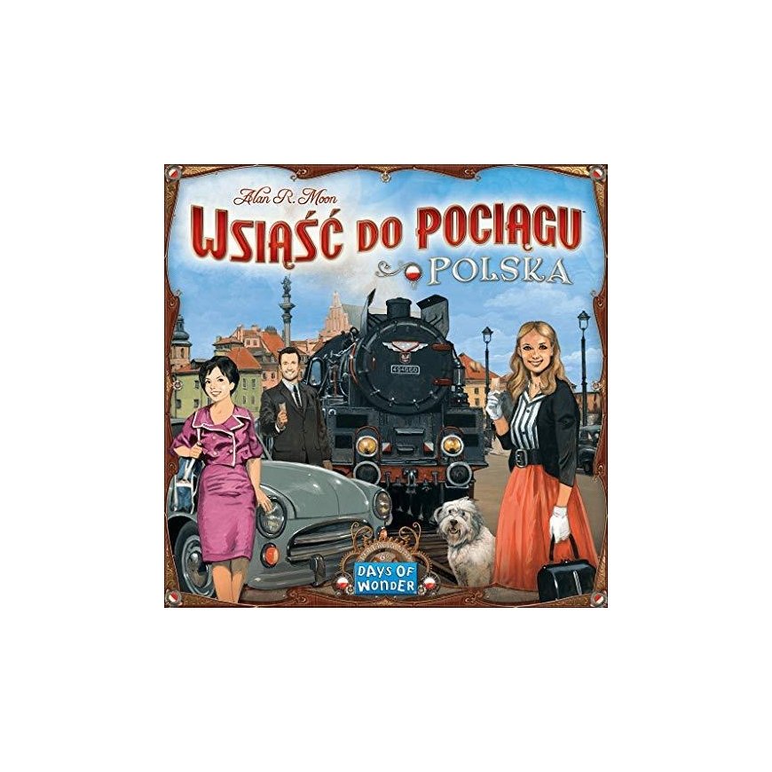 Rebel Board the Train Play Poland Map Set 6.5 – 2