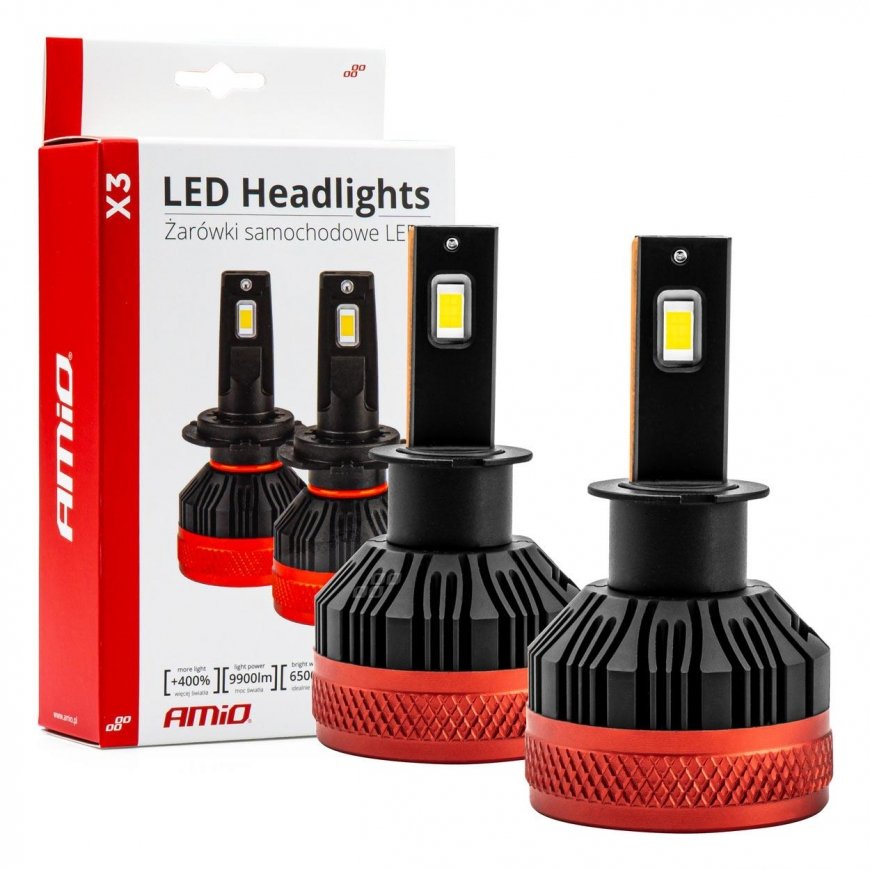 AMiO Car lamps led x3 series