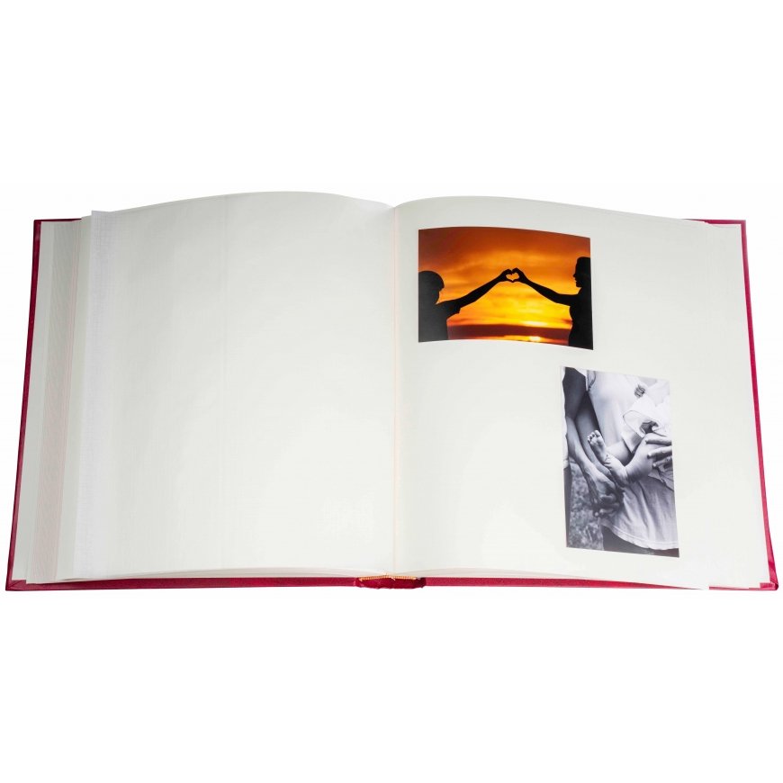Victoria Collection Albumas B100PG Classic Kreminis, raudonas – 4
