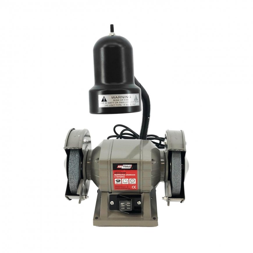 AW-Tools AWTOOLS STALINIS ŠLIFULĖLIS 125mm / 150W SU ŠVIESA