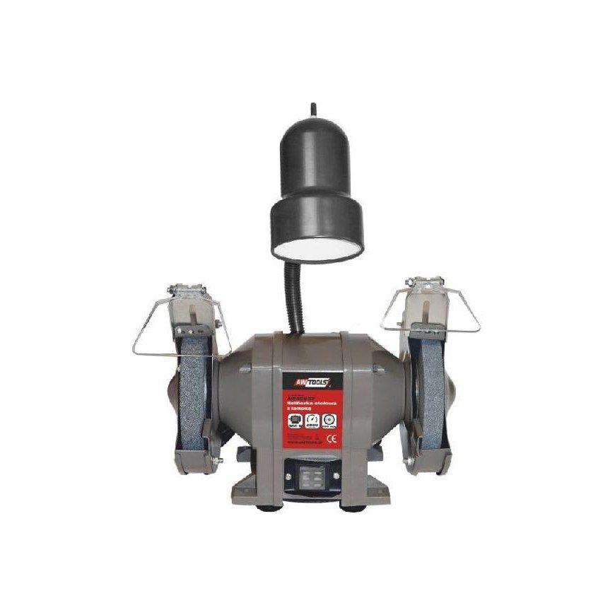 AW-Tools AWTOOLS BENCH GRINDER 125mm / 150W WITH LIGHT – 4