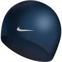 Plaukimo kepuraitė Nike Os Solid tamsiai mėlyna 93060-440 Plaukimo kepuraitė Nike Os Solid tamsiai mėlyna 93060-440