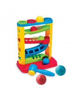 Smily Play Slidinėjimas kamuoliukams ir plaktukui