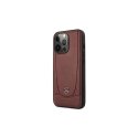 Mercedes MEHCP14MARMRE iPhone 14 Plus 6.7 inch Red / Red Hard Case Leather Urban Bengale Mercedes MEHCP14MARMRE iPhone 14 Plus 6.7 inch Red / Red Hard Case Leather Urban Bengale