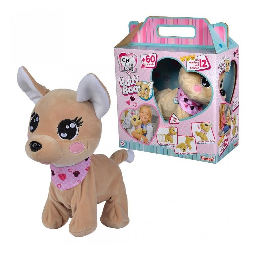 Simba Interaktyvus pliušinis šuniukas Baby Boo 30 cm – 2