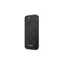 Dėklas Karl Lagerfeld KLHCP13SMNMP1K iPhone 13 mini 5,4 colių kieto dėklo juoda / juoda monograminė plokštelė Dėklas Karl Lagerfeld KLHCP13SMNMP1K iPhone 13 mini 5,4 colių kieto dėklo juoda / juoda monograminė plokštelė