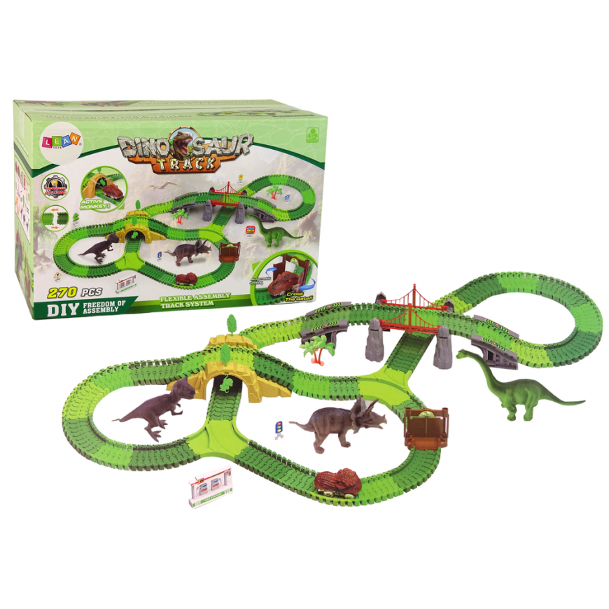 LEAN Cars Lean Cars Dinosaur Track