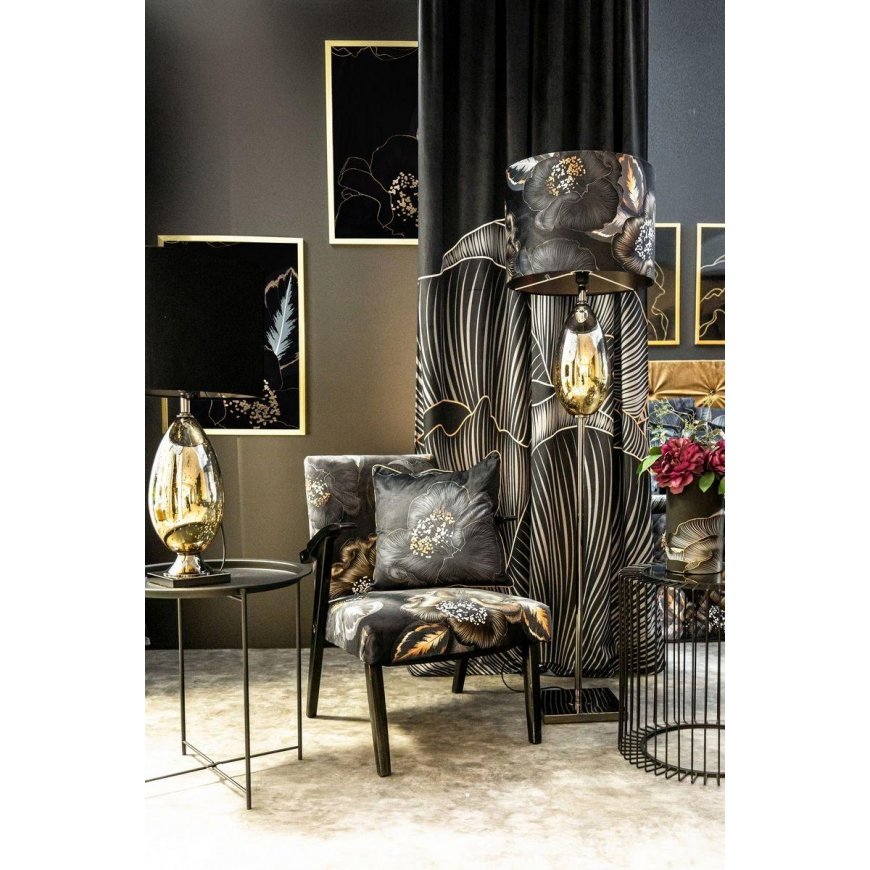 Eurofirany LIMITED COLLECTION PEONIA1 Picture with gold print in gold-colored frame, 53X73 cm – 5