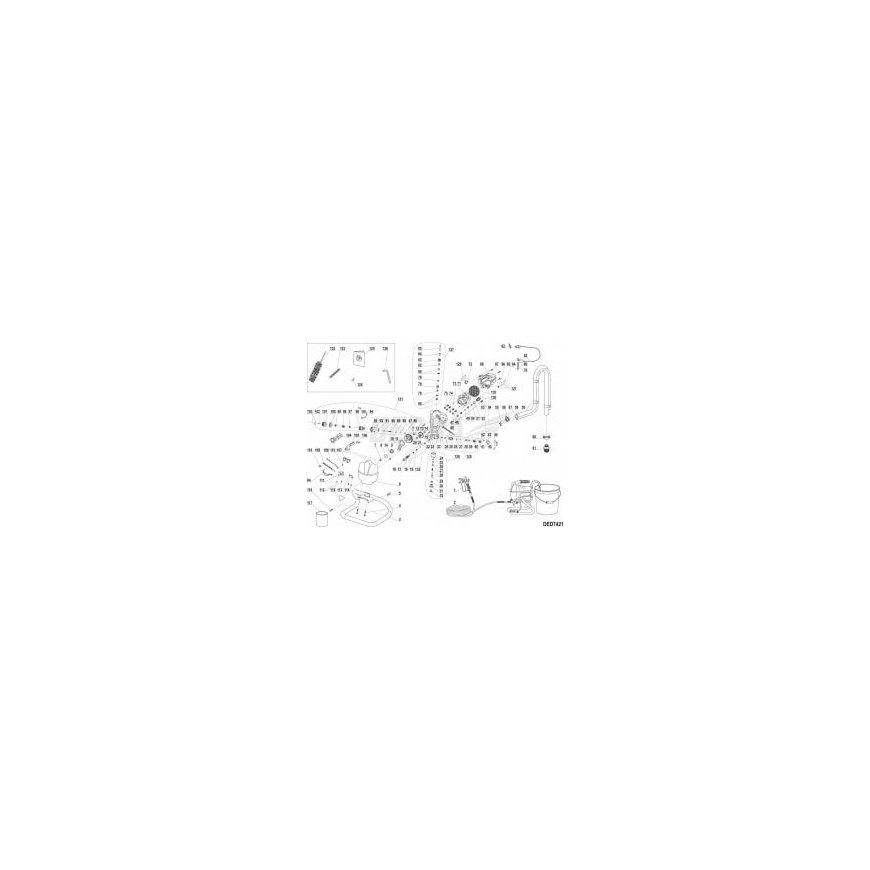 Dedra Nominal pressure regulator kpl. – 2