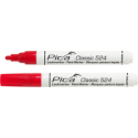 Pica Lack-/Industriemarker 2-4mm Rundspitze, rot Pica Lack-/Industriemarker 2-4mm Rundspitze, rot