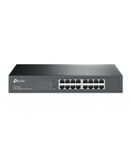 TP-Link TL-SG1016DE network switch Managed L2 Gigabit Ethernet (10/100/1000) Black