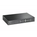 TP-Link TL-SG1016DE tīkla pārslēgs Vadīts L2 Gigabit Ethernet (10/100/1000) Melns TP-Link TL-SG1016DE tīkla pārslēgs Vadīts L2 Gigabit Ethernet (10/100/1000) Melns