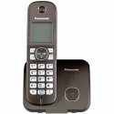 Panasonic KX-TG6811GA telefonas DECT telefonas Skambintojo ID Ruda Panasonic KX-TG6811GA telefonas DECT telefonas Skambintojo ID Ruda