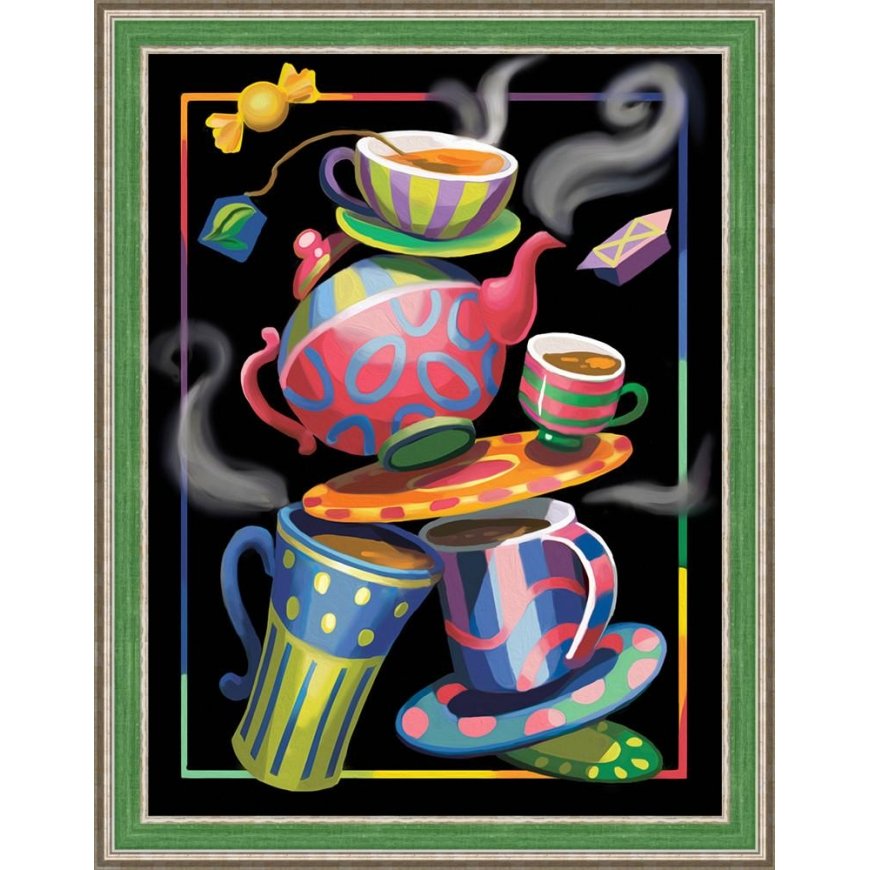 Beldizart Diamond painting set Tea Fantasy 30х40 cm AZ-1581