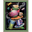Beldizart Diamond painting set Tea Fantasy 30х40 cm AZ-1581 Beldizart Diamond painting set Tea Fantasy 30х40 cm AZ-1581