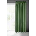 Eurofirany RITA Night curtain made of smooth fabric, 140X270 cm, strip / tunnel / hooks, color: green Eurofirany RITA Night curtain made of smooth fabric, 140X270 cm, strip / tunnel / hooks, color: green