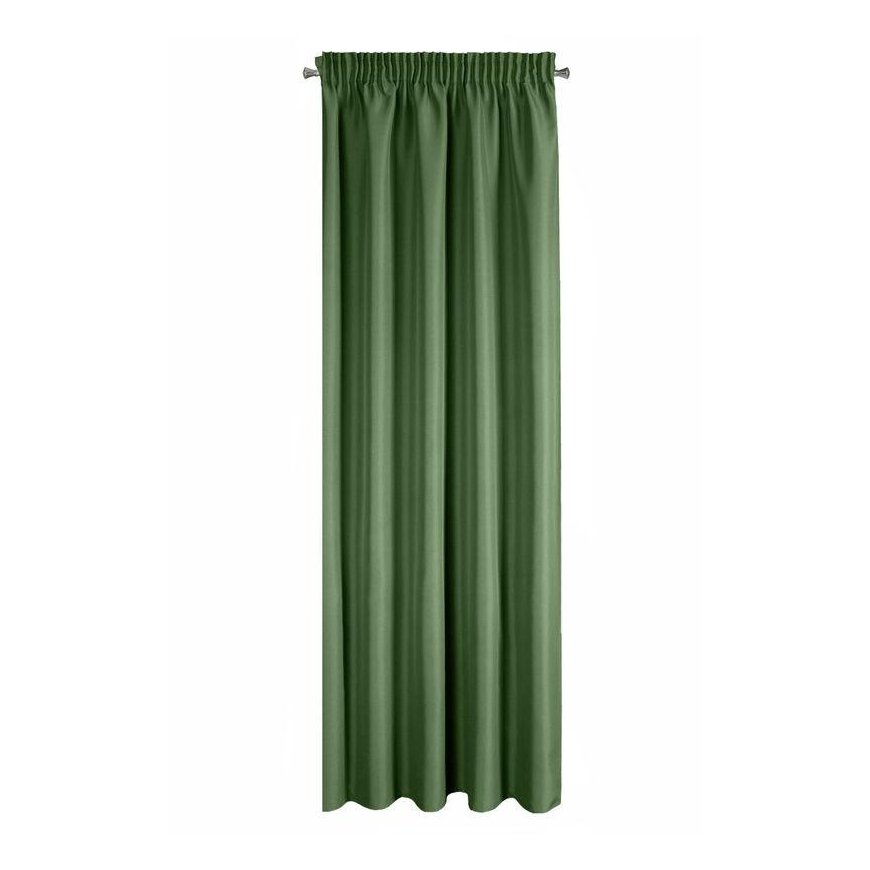 Eurofirany RITA Night curtain made of smooth fabric, 140X270 cm, strip / tunnel / hooks, color: green – 3