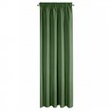 Eurofirany RITA Night curtain made of smooth fabric, 140X270 cm, strip / tunnel / hooks, color: green Eurofirany RITA Night curtain made of smooth fabric, 140X270 cm, strip / tunnel / hooks, color: green