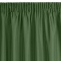 Eurofirany RITA Naktinė užuolaida iš lygaus audinio, 140X270 cm, juosta / tunelis / kabliukai, spalva: žalia Eurofirany RITA Naktinė užuolaida iš lygaus audinio, 140X270 cm, juosta / tunelis / kabliukai, spalva: žalia