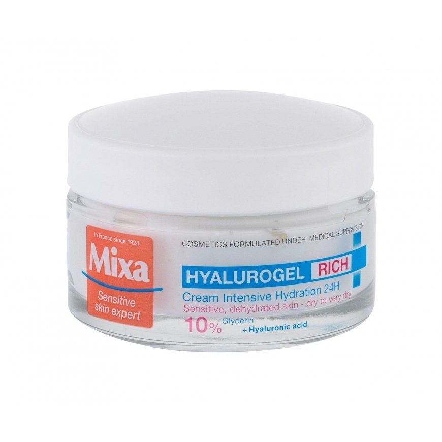 Moisturizing cream Mixa Hyalurogel RICH 50ml