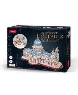 Dėlionė CUBIC FUN CUBICFUN 3D siaurapjūklis „Šv. Pauliaus katedra“